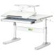 Детский стол Ergokids TH-320 100х66 Белый, Серый
