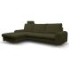 Диван кутовий розкладний MONACO Left Loft-10-Olive, Золотий
