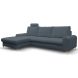 Диван кутовий розкладний MONACO Left Loft-14-Denim, Золотий