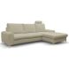 Диван кутовий розкладний MONACO Right Loft-02-Beige, Золотий