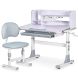 Комплект дитячий Evo-Kids BD-21 Фіолетовий, Сірий