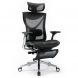 Кресло ADAPWORK S1 Mesh Pro Max Senior ErgoChair Platinum Deep Black