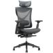 Кресло ADAPWORK S1 Mesh Senior ErgoChair Deep Black