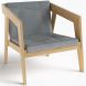 Кресло Air 2 Armchair 2Soft Austin 18 Grey, Тон Натуральный
