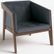 Кресло Air 2 Armchair 4Soft Austin 19 Anthracite, Тон 5 темно-коричневый