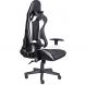 Кресло геймерское HATTA Race Gamer Черный, Белый