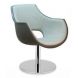 Крісло Opal-M Pro Soft 00566 Light Grey, Антрацит