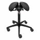 Крісло Small SwayFit Black, Black-Alu