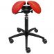 Кресло Small SwayFit Red, Black-Alu