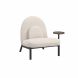 Кресло Soft Lounge со столиком 75x82 Belfast 1, Крафт Табако