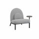 Кресло Soft Lounge со столиком 75x82 Belfast 21, Натуральный