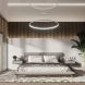 Ліжко Компаніт 2 Аліканте, Сірий, 200x200