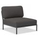 Модульный диван Level Single Module Dark Grey