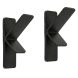 Настінний вішак Entry Hanger 2шт Black