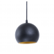 Подвесной светильник Bowl P200 Black, Gold