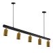 Подвесной светильник Chime GU10 СL90-5 Black, BrushGold