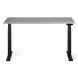 Регулируемый стол ADAPWORK Smart 2 Motor Pro AdapDesk 136х66 36мм Smoky Gray, Space Black