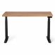 Регульований стіл ADAPWORK Smart 2 Motor Pro Speed AdapDesk 136х66 36мм Golden Wood, Space Black