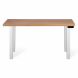 Регулируемый стол ADAPWORK Smart 4L 2 Motor AdapDesk 136х66 36 мм Golden Wood, Snow White