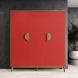 Шкаф Гранд 4 Аликанте, Красный