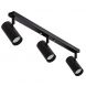 Спот Pelikan GU10 L120-3 Black