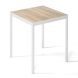 Стол Brevity Loft Mini 67х67 ДСП Дуб Сонома, Белый