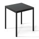 Стол Brevity Loft Mini 67х67 ДСП Графит, Черный