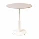 Стол Ibiza round light Cashmere d-70 h-75 Белый, ДСП Swisspan Cashmere
