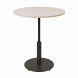Стіл Ibiza round light Cashmere d-70 h-75 Чорний, ДСП Swisspan Cashmere