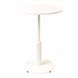 Стол Ibiza round light d-60 h-75 Белый, Белый ЛДСП