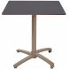 Стіл Kos 70х70 anthracite, taupe