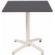Стол Kos 70х70 anthracite, white