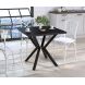 Стол Кубра 80x80 Черный матовый, ST7 Черный