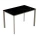 Стіл Meet 120х80 black marble, taupe