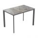 Стол Meet 200х90 stone, anthracite
