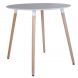 Стіл Modern WOOD 4L H19 D800 Антрацит, 1.007, white