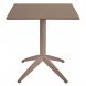 Стол Quatro Fix 70х70 taupe, taupe