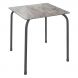 Стол Rodas 70х70 stone, anthracite