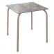 Стіл Rodas 70х70 stone, taupe