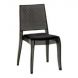 Стул Class-XC Soft 00800 Black, Прозрачно-дымчатый