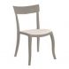 Стул Hera-SP Soft 00120 White, Серо-коричневый