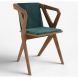 Стул Kio Soft Basel 13, LBrown