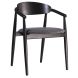 Стілець Mamont semi-soft Superior 19 Graphite, 9005 Чорний Ясен