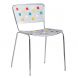 Стул Mosaico Chrome, Multicolor