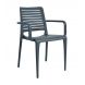 Стул Park с подлокотниками anthracite