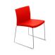 Стілець Slim Eco-leather Red