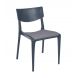 Стул Town с подушкой anthracite