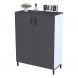 Тумба LT-90x120 Белый, Антрацит