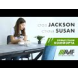Обеденный стол Jackson и обеденные стулья Susan от AMF