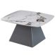 Журнальный стол CT Danton A 80х80 PP White Glossy